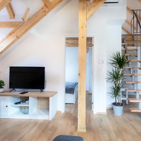 Bright & Spacious Loft In The Heart Of Old Town Liubliana Exterior foto